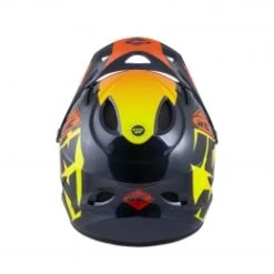 Casque Kenny Down Hill Graphic - ORANGE -Vélo Pièces Magasin casque down hill graphic orange 2