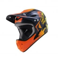 Casque Kenny Down Hill Graphic - ORANGE