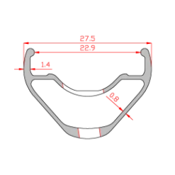 Jante Alienation Mischief 20'' Black -Vélo Pièces Magasin jante alienation mischief 20 black bmx freestyle 1