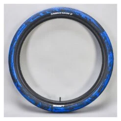 Pneus SnakeSkin 2 De Mafia Bikes X2 (paire) - 27,5 Pouces - Marble Bleu -Vélo Pièces Magasin pneus snakeskin de mafia bikes x2 paire 275 pouces marble bleu 2