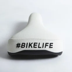 Selle BIKELIFE Grippie Blanche -Vélo Pièces Magasin selle bikelife grippie blanche 3